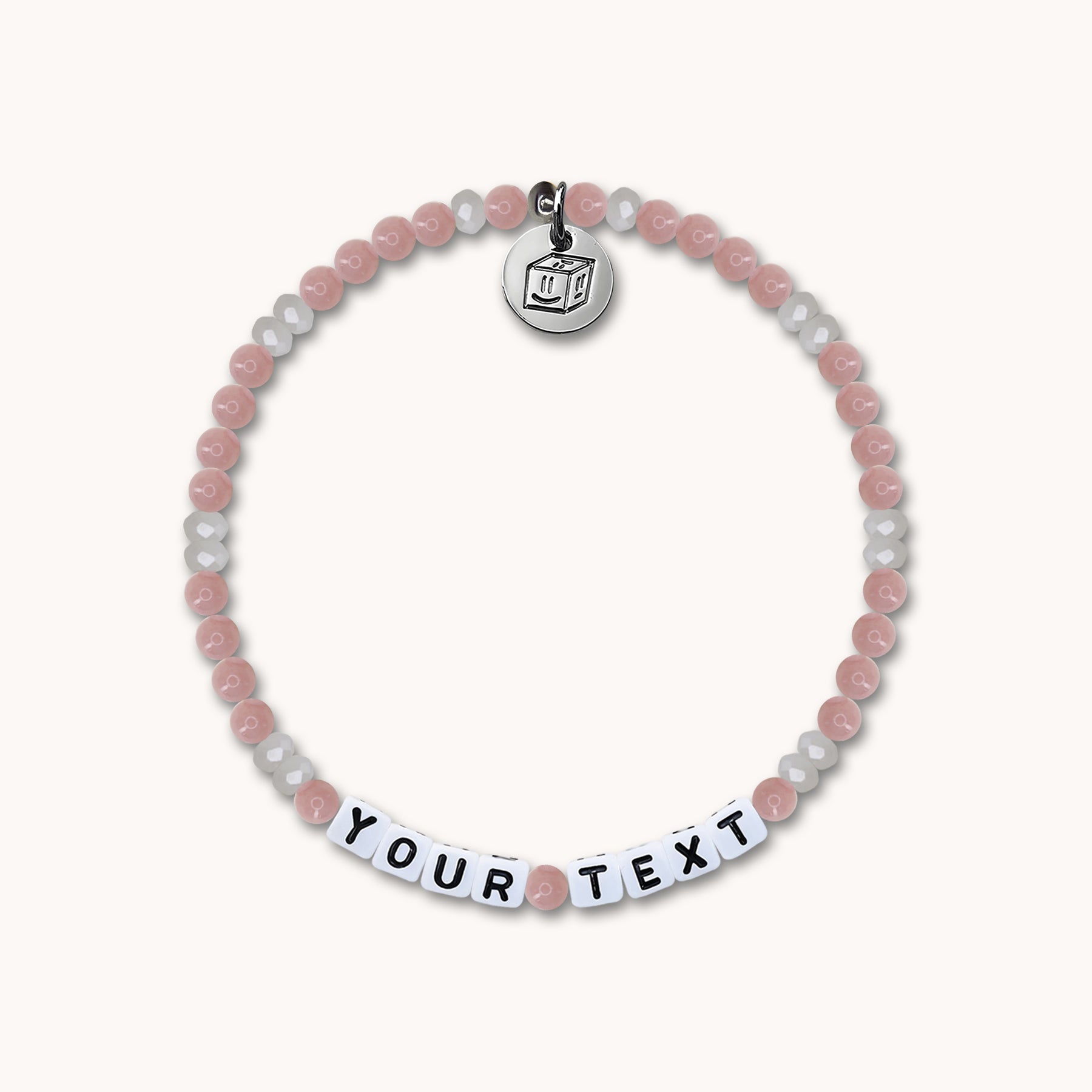 Rose Harmony- Personalized Pearl Bracelet