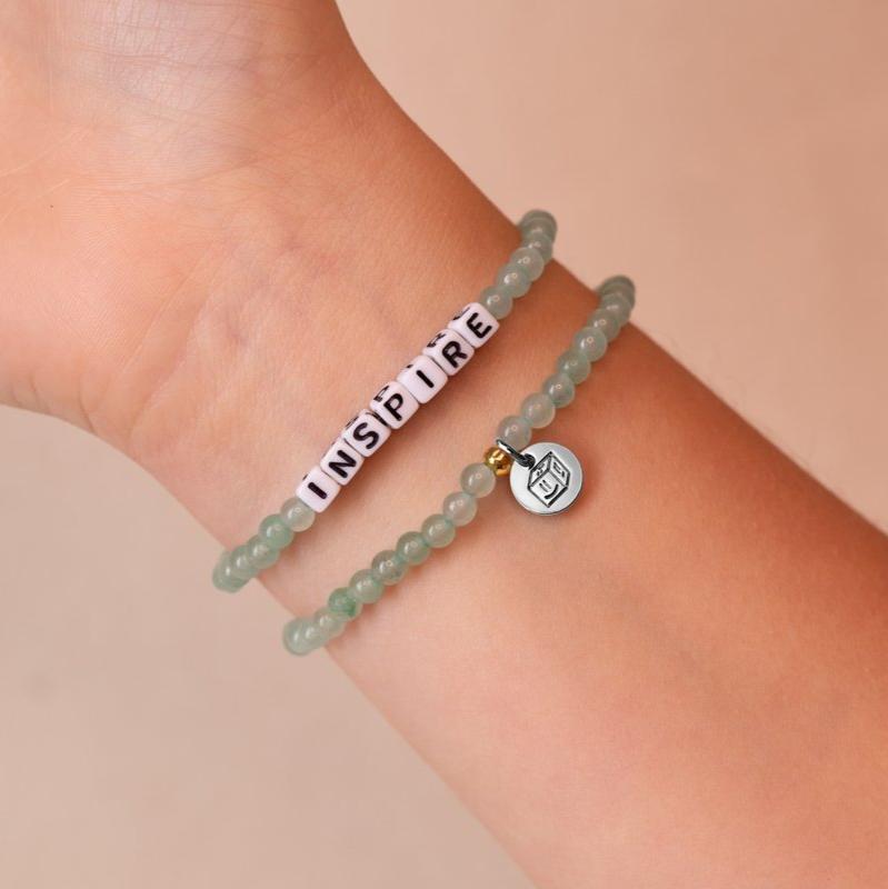 Mint Harmony – Personalized Pearl Bracelet