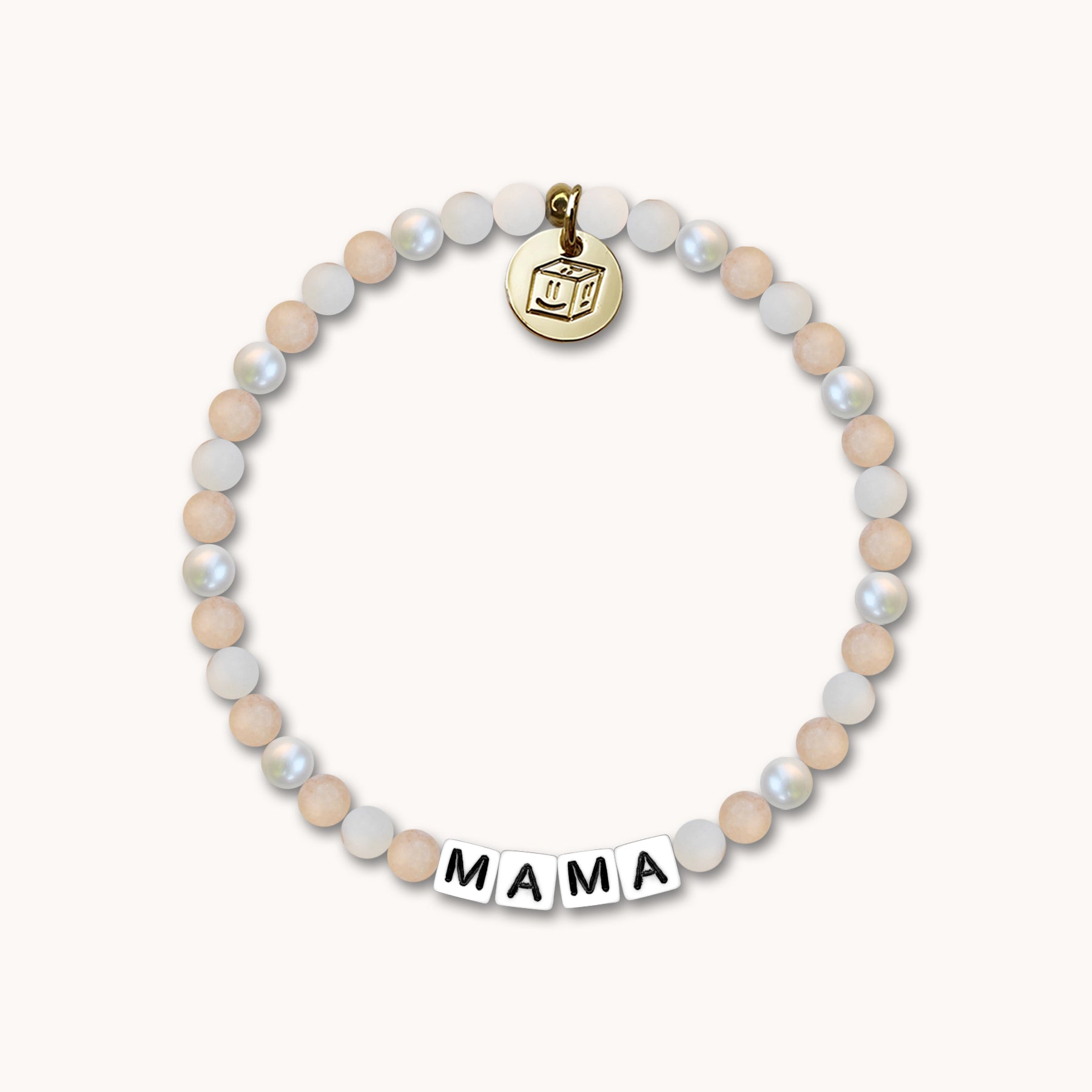 Pink White Pearl Bracelet