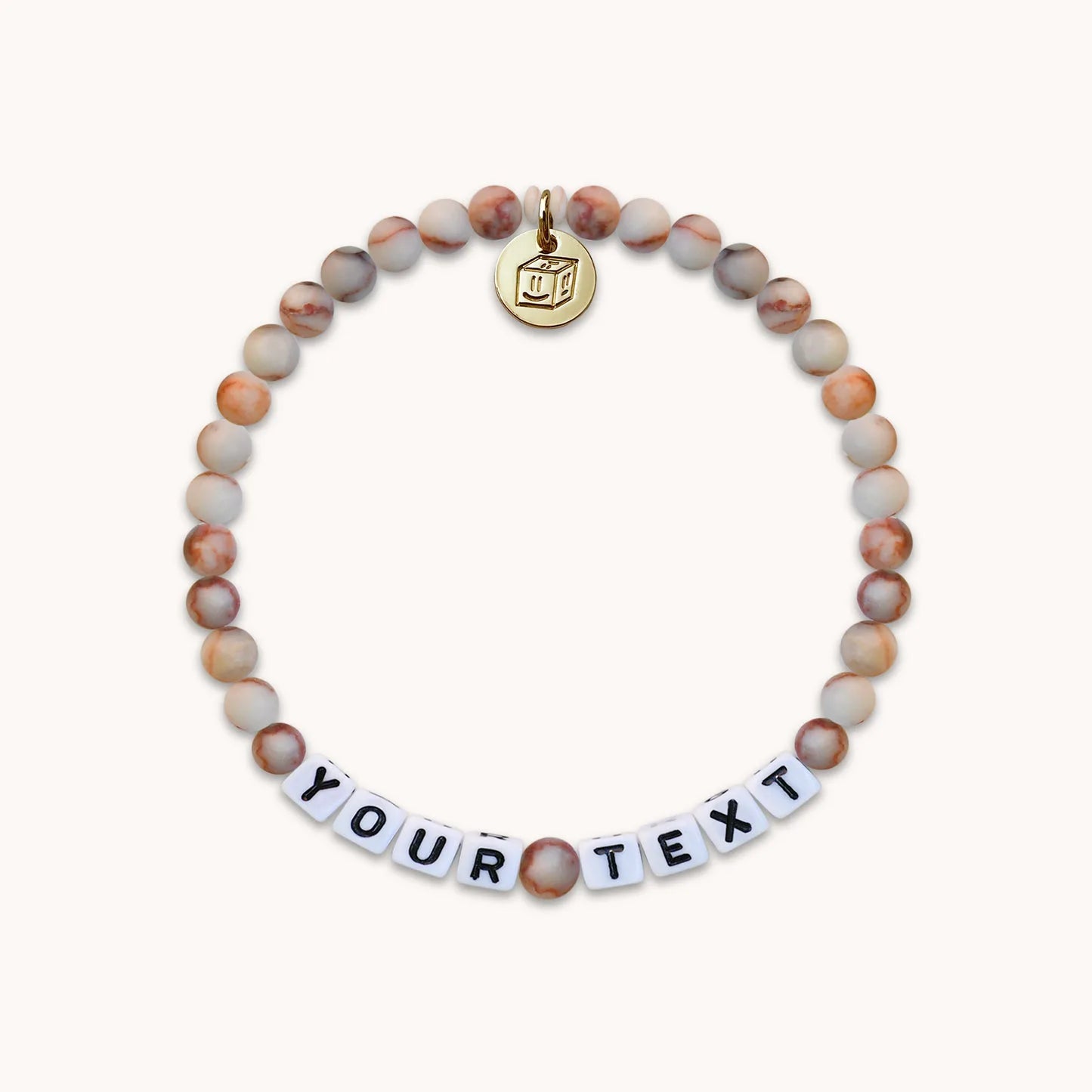 Sandy Glow – Personalized Pearl Bracelet