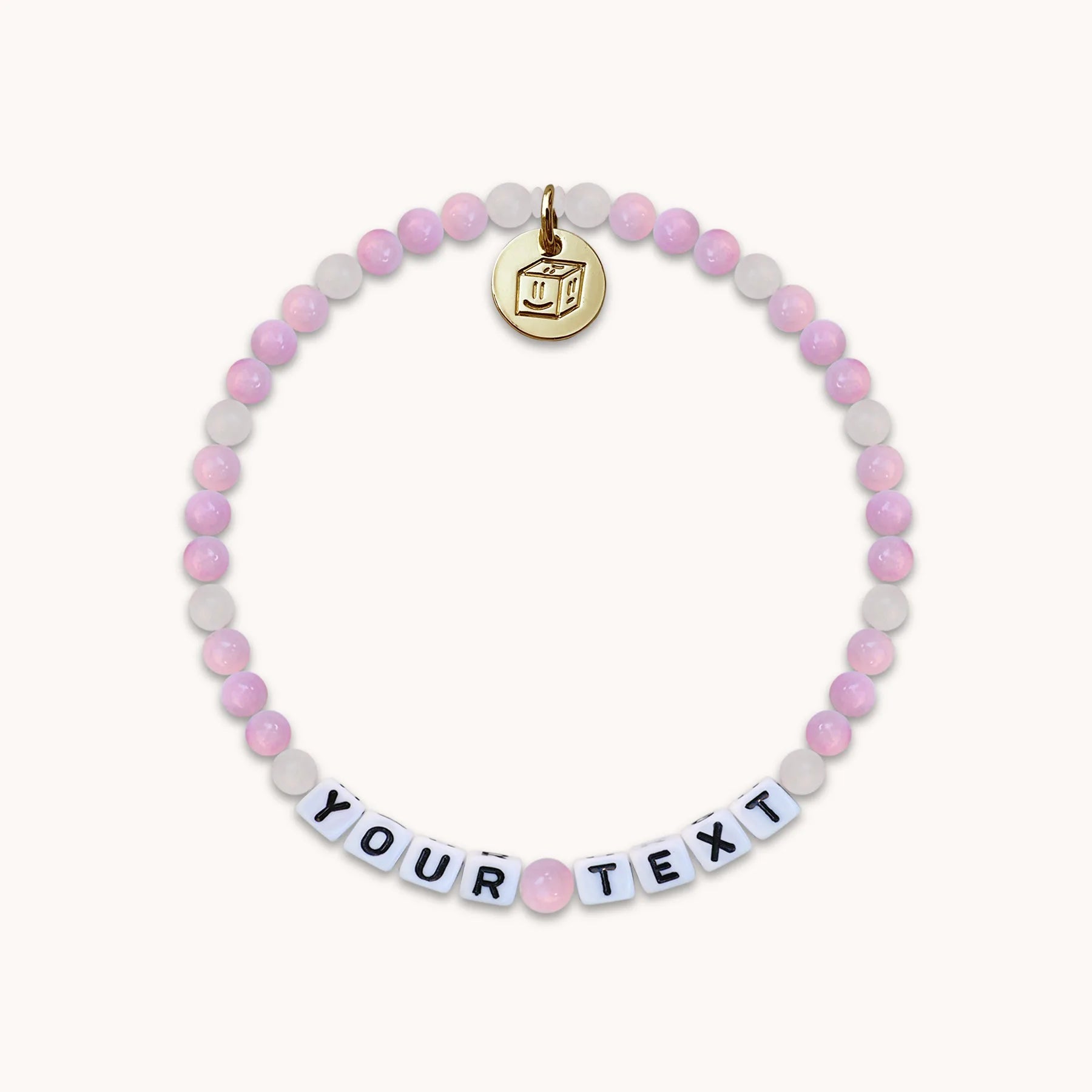 Pink Blossom – Personalized Pearl Bracelet